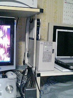 UPS�ݒu�`(^-^)�m~~